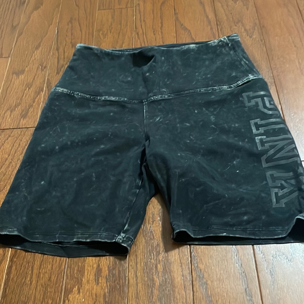 PINK biker shorts